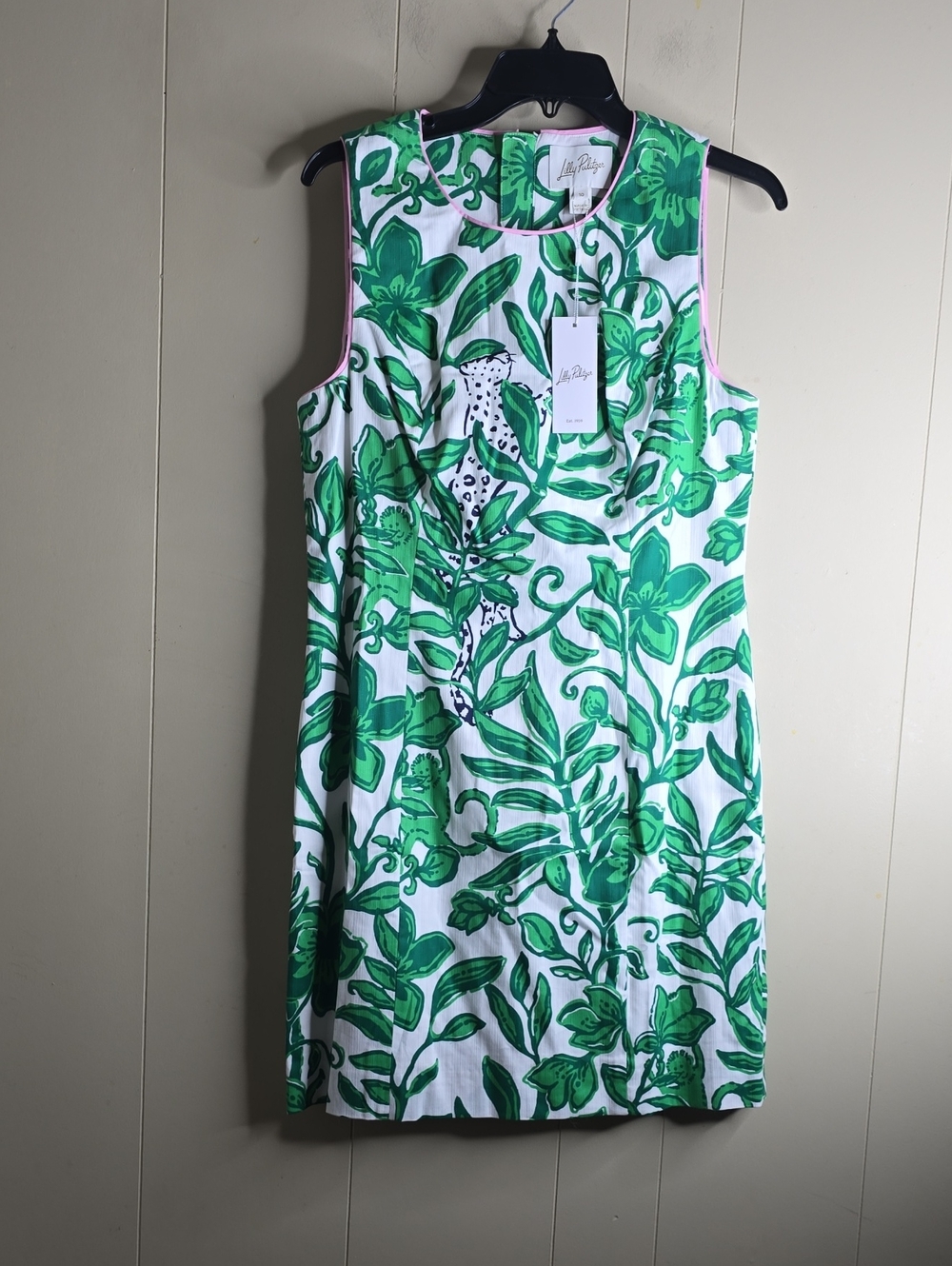 Lilly Pultizer Mila Stretch Shift Dress Size 10 - Picture 2 of 10